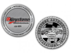 Using More Than One Edge Option on Your Custom Challenge Coin