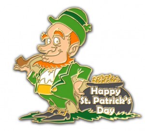 Happy Saint Patrick’s Day from Lapel Pins Plus