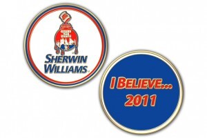 Sherwin Williams Starts Off Its New Employee Campaign with Custom Challenge Coins