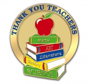 Using Custom Recognition Lapel Pins to Celebrate National Teachers Day