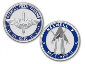 Challenge Coins Plus Supplies Coins to Graduating Classes At Military School