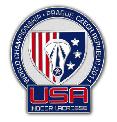 Lacrosse Pins Made For Upcoming Championships in Prague, Czech Republic