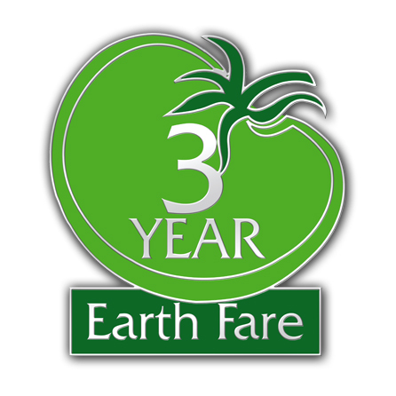 Earth Fare Uses Lapel Pins to Recognize Years of Service with Their Employees