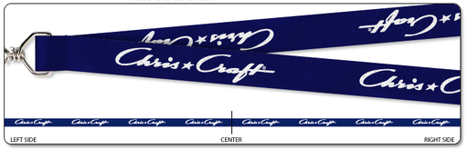 Luxury Boat Maker Chris-Craft Uses Woven Lanyards At V.I.P. Events