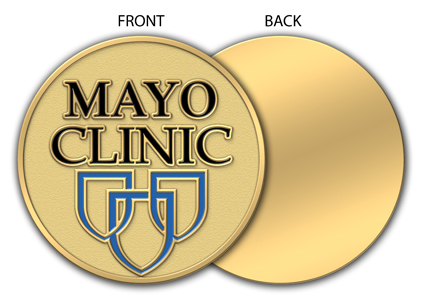 Mayo Clinic Orders Smooth Back Lapel Pins From Lapel Pins Plus