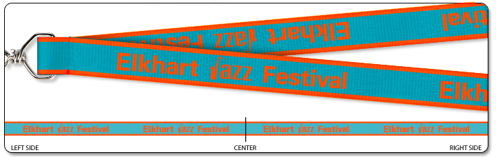 Town Orders Custom Lanyards For Annual Jazz Festival