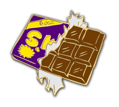 Celebrate National Milk Chocolate Day with Custom Lapel Pins