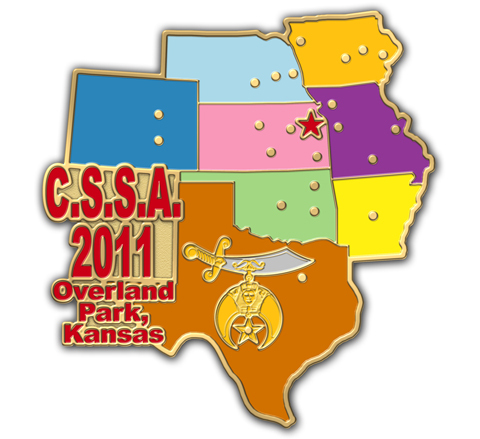 Midwest Shriners Turn to Lapel Pins Plus to Create Custom Pins for Annual Conference