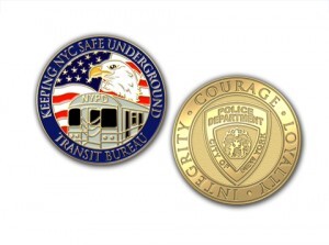 NYPD Transit Bureau Uses Lapel Pins and Challenge Coins to Recognize Its Workforce