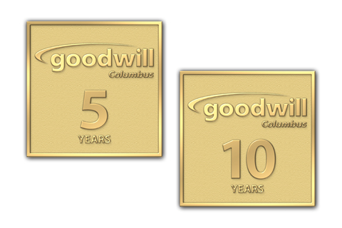 Goodwill Industries International Recognizes Its Workers with Years of Service Pins