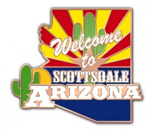 Scottsdale, Arizona Lapel Pins Help Drive Business to the City