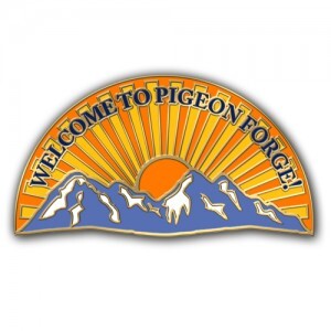 Pigeon Forge, Tennessee Lapel Pins Reveal Fun Times Ahead