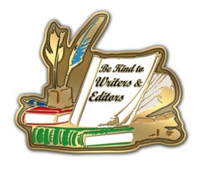 Creating Custom Lapel Pins for Be Kind to Editors & Writers Month