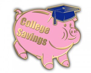 Encourage Others to Put Money Away with College Savings Month Lapel Pins