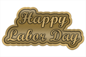 Happy Labor Day from Lapel Pins Plus