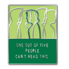 Promote Literacy with Custom Lapel Pins