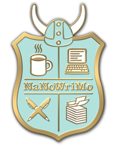 November National Novel Writing Month Lapel Pins