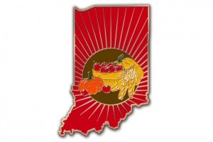 Indiana Lapel Pins for Your Special Event or Festival