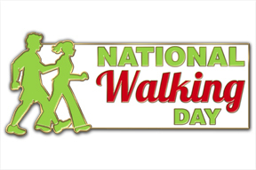 National Walking Day Lanyards and Lapel Pins Promote Physical Fitness