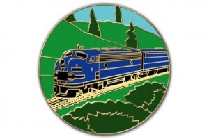 Create Custom Lapel Pins for Your Scenic Train Ride