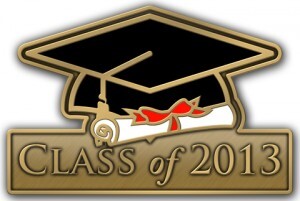 Graduation Announcement Lapel Pins