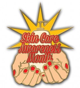 National Skin Care Awareness Month Lapel Pins