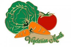 Vegetarian Month Custom Lapel Pins