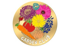 Gardening Club Lapel Pins Help Show Pride in the Group