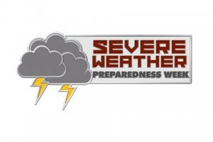 Severe Weather Preparedness Week Custom Lapel Pins