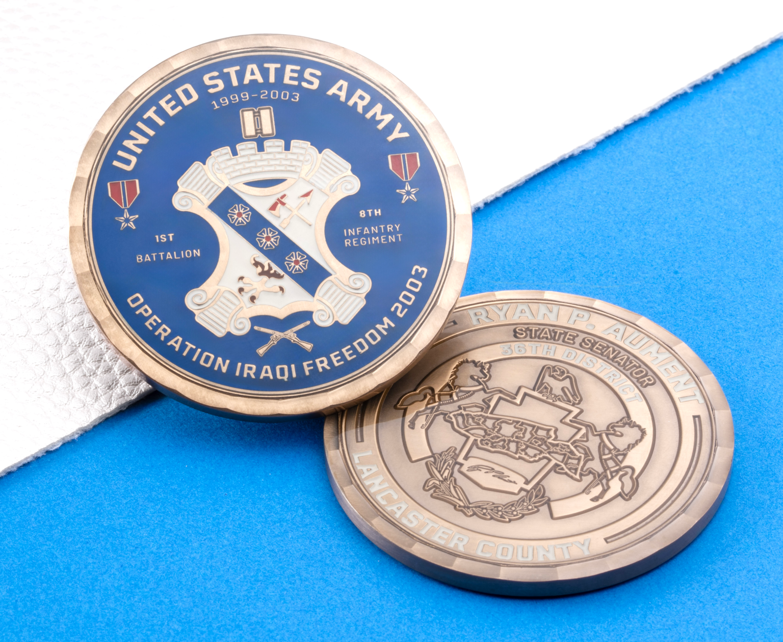 Challenge Coins - Color on Both Sides