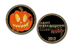 Halloween Challenge Coins Make Exciting Gifts