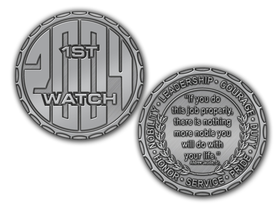 Memorial Challenge Coins Honor Those That We Have Lost