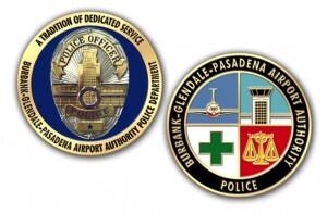 Airport Challenge Coins