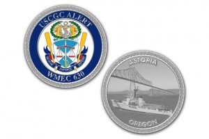 Challenge Coins Showcase the Beautiful and Powerful USCGC Alert