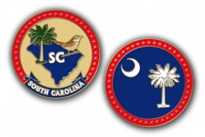 Charleston, South Carolina Challenge Coins