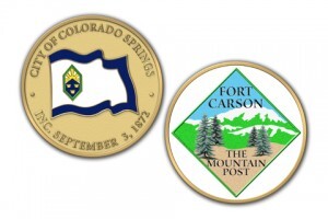 Colorado Springs, Colorado Challenge Coins