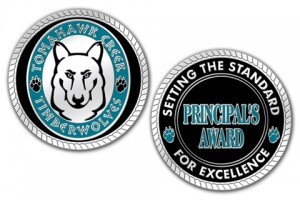 Education Challenge Coins Reward Stellar Students