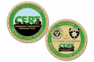 Emergency Management Challenge Coins