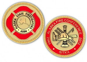 Firefighter Challenge Coins