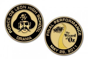 High School Drama Department Commissions Challenge Coin for Final Performance