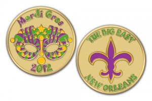 Mardi Gras Celebration Challenge Coins