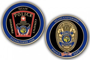 Miami University Police Department Creates Classic Custom Challenge Coin