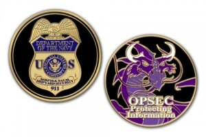 Norfolk Naval Shipyard Challenge Coins