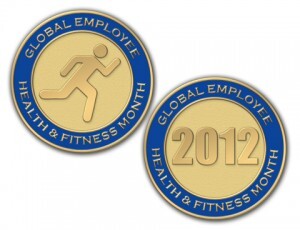 Observe Global Employee Health and Fitness Month with Custom Challenge Coins