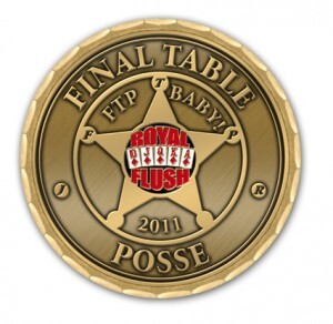 Poker Challenge Coins Made for Group of Guys Called the Final Table Posse