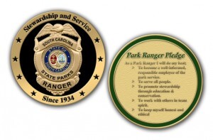 Police Badge Challenge Coins