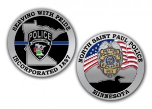 Police Department Challenge Coins Honor Valor and Achievement