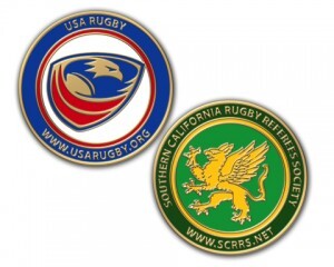 Rugby Referee Challenge Coins Handed Out to All Members