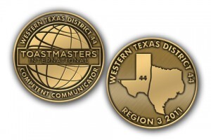 Toastmasters Challenge Coins Are the Perfect Reminder of Valuable Lessons Learned