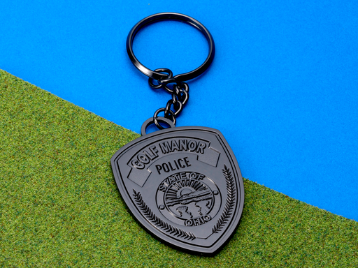 Die Struck Key Chains